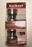 New Kwikset Signature Series Juno Satin Nickel Bed/bath Privacy CP730J-15. Fixed Price $17.66.