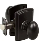 Delaney Designer Passage Door Lock Adjustable IT-101T-CN US19 Black Finish. Fixed Price $39.99.