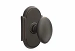 Emtek 8208EUS10B Privacy Set, Style Rosette, Egg Knob, Oil Rubbed Bronze. Fixed Price $93.50.