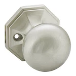Designers Impressions Stanton Satin Nickel Dummy Round Ball Door Knob. Fixed Price $7.45.