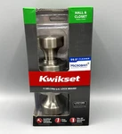 Kwikset Signature Series Passage Door Lockset - Pismo Satin Nickel New. Fixed Price $14.95.