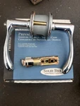 Weiser Lock Privacy Leverset Chrome Finshe Universal Door. Fixed Price $15.00.