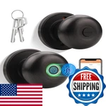 Tinewa Smart Door Knob Fingerprint Lock Biometric App Control. Fixed Price $67.05.