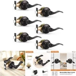 Oil Rubbed Bronze Privacy Door Levers Keyless Bedroom Bathroom 6 Pack Left/right. Fixed Price $164.99.