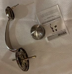 Vevor Front Door Handle Deadbolt Set Satin Nickel Lock Knob. Fixed Price $25.00.