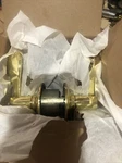 Schlage F10 Acc 605 Lever Hall & Closet Passage Polished Brass. Fixed Price $18.95.
