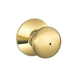 Schlage F40 Ply 605 Knob Lockset,mechanical,privacy,grd. 36Z217. Fixed Price $32.18.