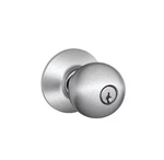 Schlage Orbit Satin Chrome Light Commercial Keyed Entry Door Knob. Fixed Price $25.00.