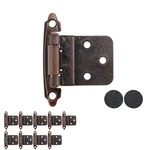 Jqk 3/8 Inch Inset Cabinet Door Hinges 20 PACK/10 Pairs, Oil Rubbed Bronze. Fixed Price $28.95.