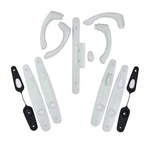 Andersen Tribeca Handle Hardware Kit Fits Double Doors Non-keyed White. Fixed Price $385.35.