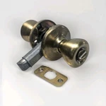 Vtg Kwikset Tylo Antique Brass Privacy Bed/bath Door Knob OP1. Fixed Price $110.95.
