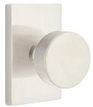 Emtek 5112ROUUS15 Round Passage Door W/square Rose Satin Nickel. Fixed Price $125.00.