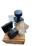 Emtek Round Two-sided Dummy Door Flat Black Square Rose. Fixed Price $69.99.