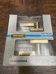 Defiant Tonebridge Brushed Gold Bed/bath Door Lever 1007790004. Fixed Price $14.00.