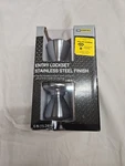 Stainless Steel Entry Door Knob Lockset -new Box Never Used Pro Essentials. Fixed Price $14.99.