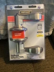 Defiant Naples Keyed Entry Door Lever Satin Nickel Finish Model 534 899. Fixed Price $9.95.