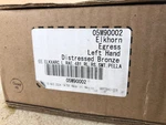 Baldwin Elkhorn Dis Bnz Left Full Plate Keyed Entry Lock Handleset W/ Arch Lever. Fixed Price $324.99.