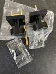Sure-loc ZH102-SQ Fbl Zurich Privacy Door Knob Set With Square Rose Flat Black. Fixed Price $44.37.