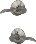 Schlage Seville Passage Lever Door Handle Satin Nickel J10 619 New E1. Fixed Price $19.00.