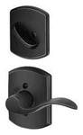 Schlage F59-ACC-GRW-LH Accent Left Handed Single Cylinder Black. Fixed Price $106.45.