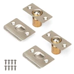 Ilyapa French Door Ball Catch 2 Pack Satin Nickel Closet Adjustable Screw. Fixed Price $16.87.
