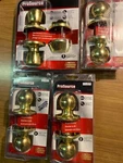 3 Keyed Entry Door Knobs And 1 Combination Set. Fixed Price $65.00.