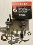 Lsda Medium Duty Cylindrical Leverset Door Handle Lc 140 Entrance 2 3/8. Fixed Price $49.99.