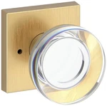 Baldwin Pv.ccy.csr Contemporary Crystal Privacy Door Knob Set - Brass. Fixed Price $175.70.