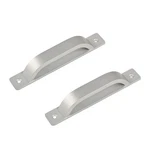 Pcs 5INCH/128MM Barn Door Handles, Silver Furniture Hardware Pull Set, Cupb.... Fixed Price $14.17.