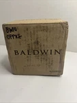 Baldwin Hd CRY.TRR.212 Crystal Door Knob - Bronze. Fixed Price $125.99.
