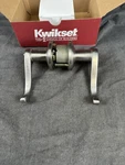 New Kwikset Privacy Lock Door Lever Handle 97300-522 Chrome Silver Nickel Color. Fixed Price $24.99.