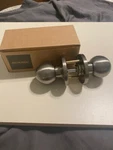 Schlage, Satin Nickel J10CNA619 Corona Hall And Closet Knob, Size. Fixed Price $14.00.