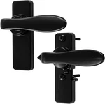 Ideal Security In-swinging Handle Set For Storm Screen Doors With Black. Fixed Price $31.80.