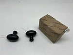 Box Of Baldwin Oem 5025.102.MR Less Rose Estate Knob, Oil-rubbed Bronze. Fixed Price $95.55.