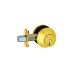 Dexter By Schlage Deadbolt Lock JD60 605 Bright Polished Brass 16-048 & 10-102. Fixed Price $29.95.
