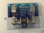 *new Open Box* Princeton Privacy 6-WAY Adjustable Latch Satin Nickel 14-0098. Fixed Price $24.00.