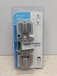 Home Front By Schlage Bed & Bath Passage Door Knob Set Ez Installation. Fixed Price $18.04.