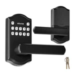 Vevor Keyless Entry Door Lock With Handle, Electronic Lever. Fixed Price $70.05.