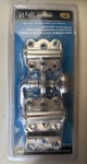 Wright Products Vinyl Satin Nickel Screen Door Kit Outside Mount V321SN. Fixed Price $7.99.