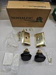 Nostalgic Warehouse 723631 Studio Plate Double Dummy Waldorf Black Door Knob In. Fixed Price $79.99.