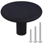 Mumu Pack 1.65 Inch Kitchen Cabinet Handles Round Matte Black Dresser Drawe.... Fixed Price $22.39.