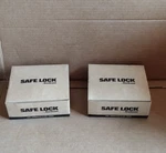 2 Pk Kwikset Safe Lock With Passage Lever - Satin Nickel. Fixed Price $29.99.