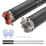 Vevor Garage Door Torsion Springs Pair Of 0.207 X 22INCH With Winding Bars. Fixed Price $47.90.
