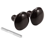 Prime-line 2499 Solid Brass Vintage Door Knob 1 Pack, Oil Rubbed Bronze. Fixed Price $14.45.