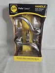 Pella Storm Door Satin Nickel Curved Handle Set. Fixed Price $149.00.
