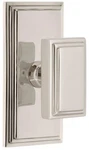 Grandeur Carcar Sd Na Cs Carre Solid Brass Non-turning One-sided Nickel. Fixed Price $202.50.