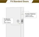 Door Knobs With Lock And Key, Keyed Entry Knob, Exterior Interior. Fixed Price $13.20.