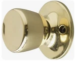 Design House 728071 Round Rose Dummy Door Knob Polished Brass Decorative False. Fixed Price $6.90.