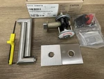 Emtek CS10003STTSS Stuttgart Passage Door Lever Set,brushed Stainless Steel-read. Fixed Price $107.99.