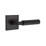 Emtek Select Passage, L-square Stem, Faceted Lever, Flat Black Lh. Fixed Price $226.40.